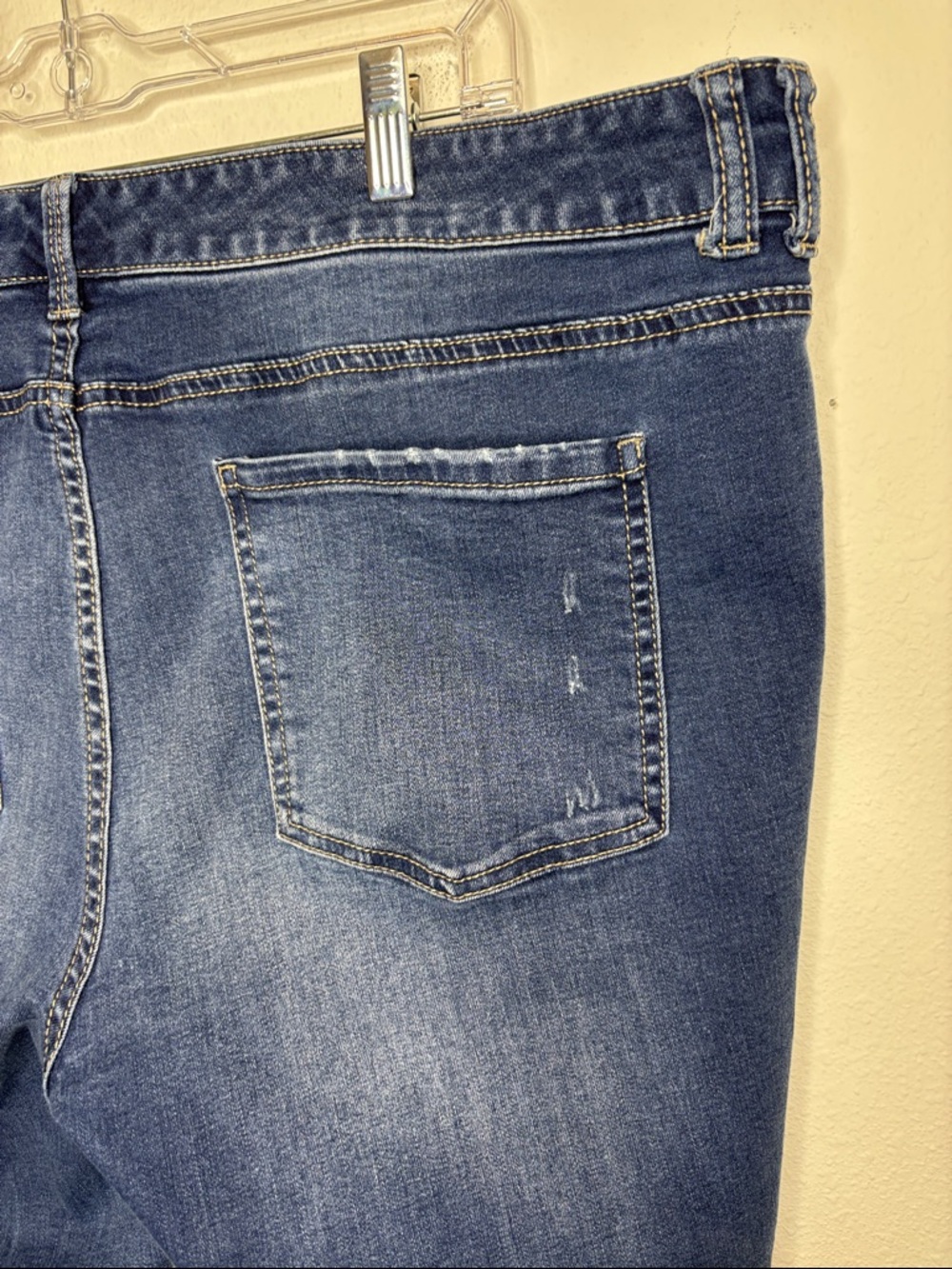 Maurices size 22W Regular Dark Blue Skinny Jeans - Picture 7 of 10